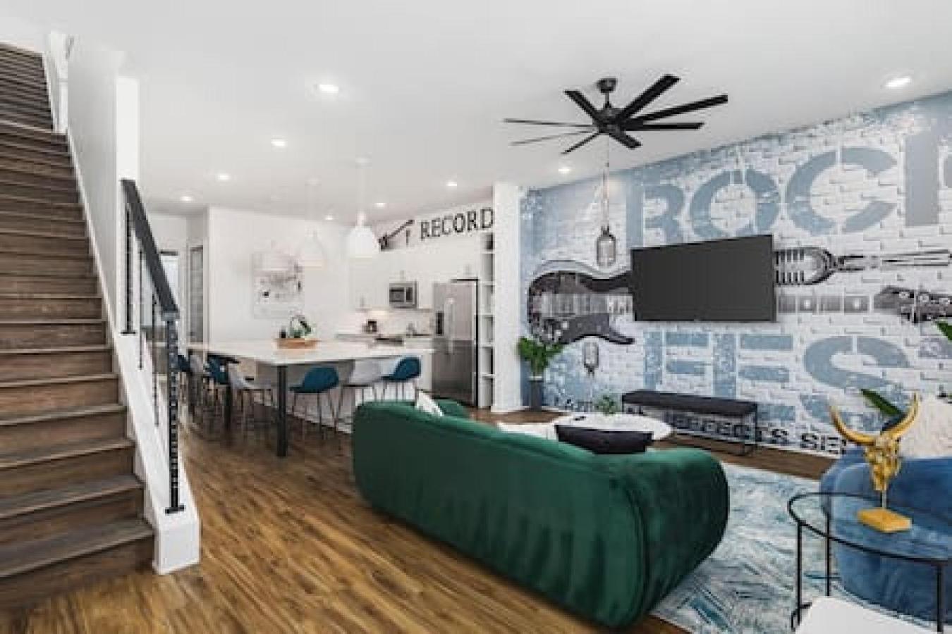 Spacious Home With Large Patio Rooftop Deck And Garage Nashville Ngoại thất bức ảnh